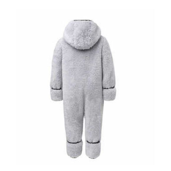 Infant Toddler SNOZU 2pc Warm Fleece Jacket and Snowsuit Set Gray, Size 18m - Picture 3 of 6